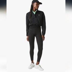 LACOSTE | Women's Authentic Black Active High-Waisted Tight Fit Leggings  NWOT